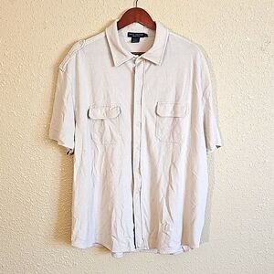DANIEL Cremieux Short Sleeves Button-Down Shirt.